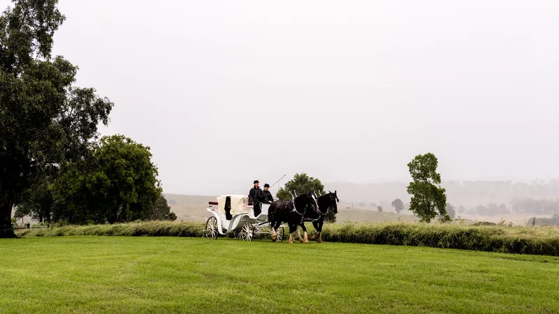 Carrie and Chris at Maroon Hill Estate